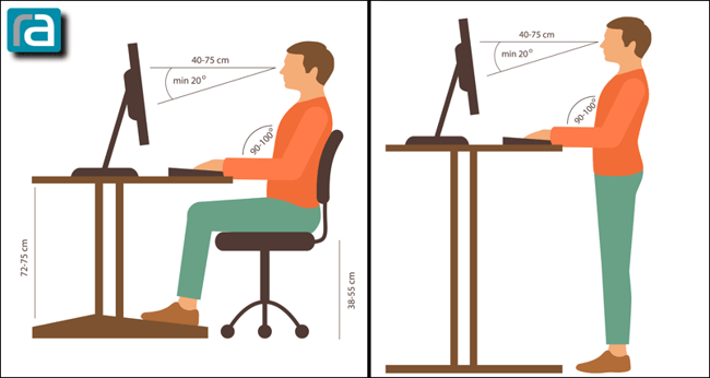 Ergonomics-Correct-Posture-at-a-Desk