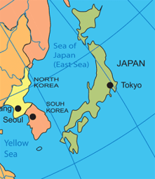 Map of Japan