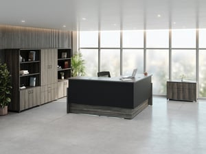 Tevita_006RE_Laminate Cabinet Series_ConfigA_20x36x66_20x36x24_Shelves_Doors_Drawers_Fully Enclosed Presidente_BME