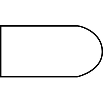 Product Name - Peninsula (Right Radius)