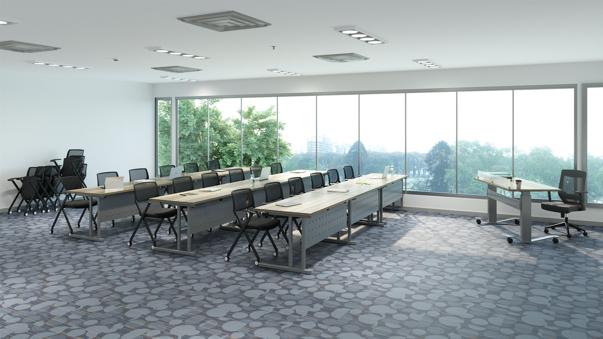 Delta light training table