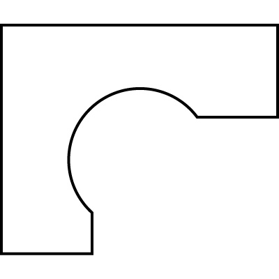 Product Name - 3-Leg L Cockpit (Left Return)