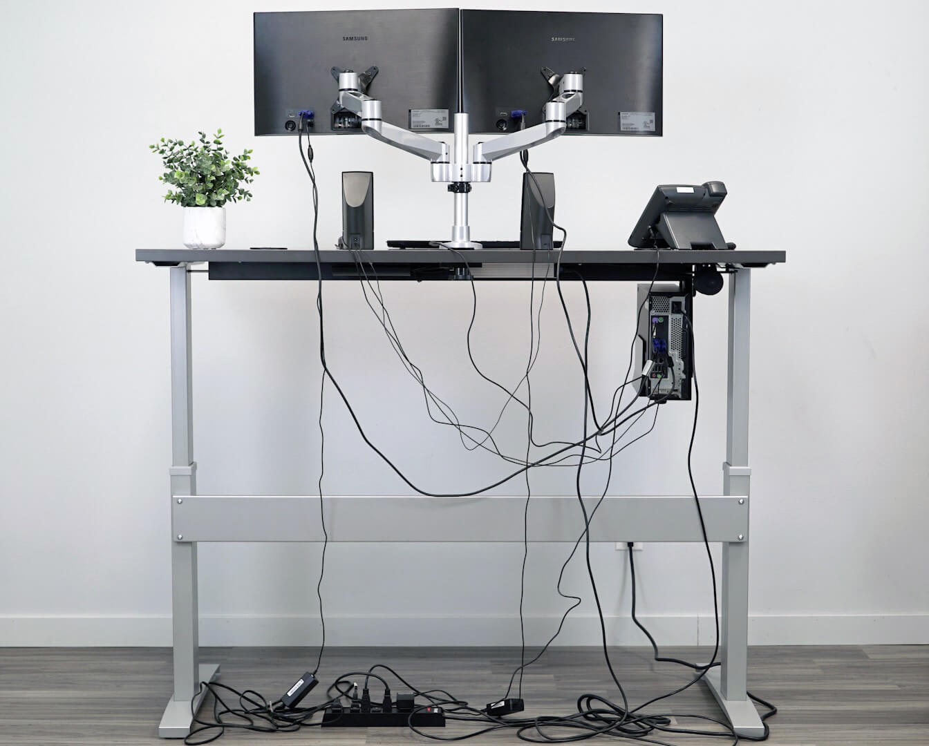 UPLIFT Desk Modesty Panel with Wire Management