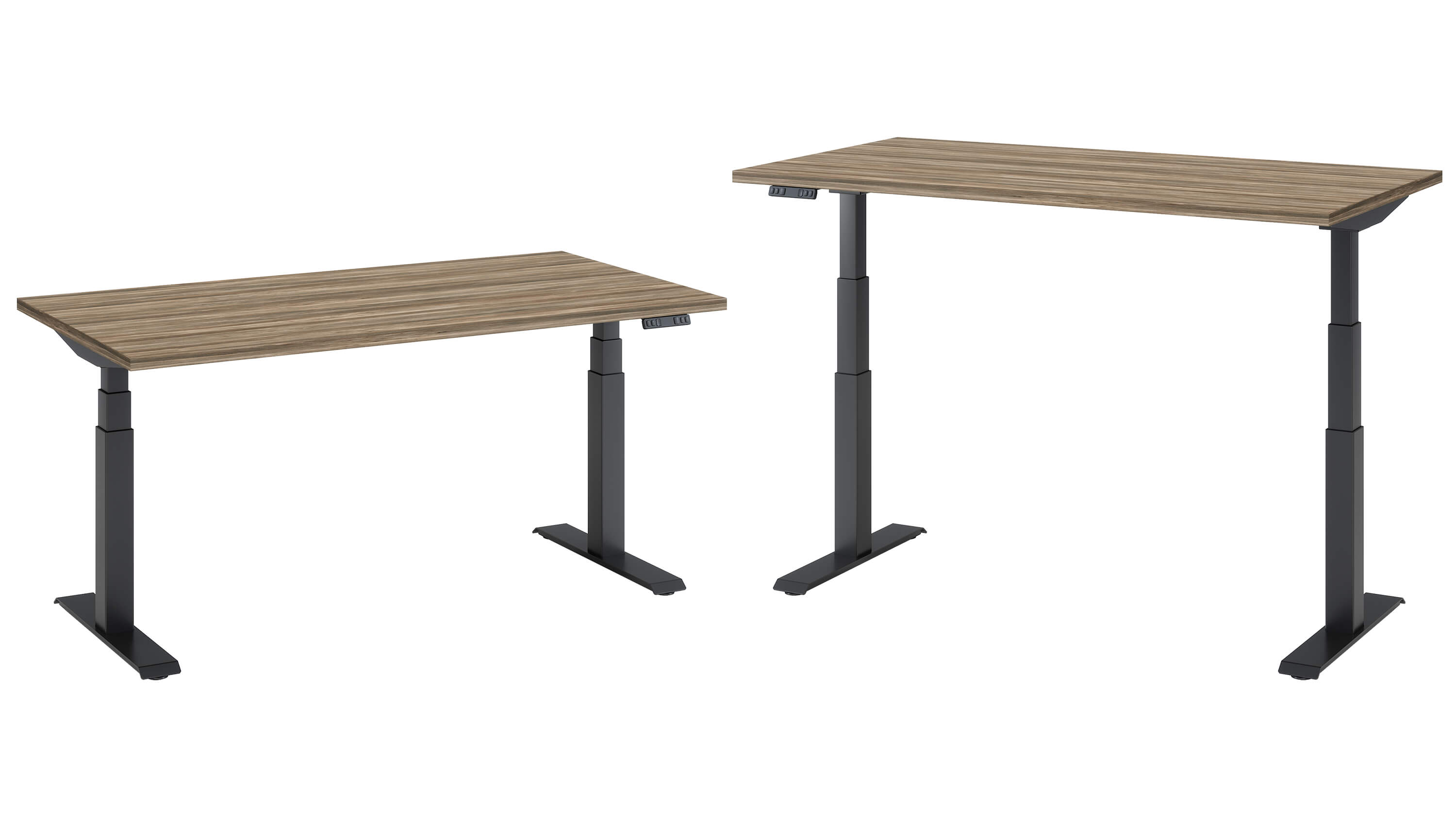 Valco electric height adjustable desk with programmable switch