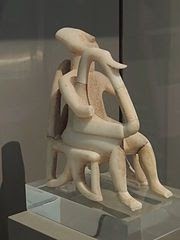 Cycladic Island Sculpture