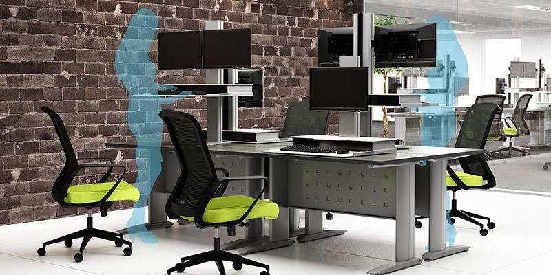 Hover Helium Ergonomic Desks