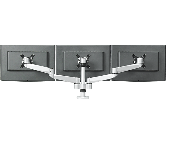 Triple Monitor Arm - Post System Transparent image